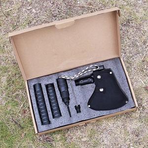 Survie en plein air bricolage voiture sauvage <span class=keywords><strong>ménage</strong></span> pliable poignée en aluminium Tomahawk hacher bois hache en acier inoxydable lame boussole - Product Image 1
