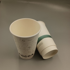 Vaso de Papel para Bebidas con Recubrimiento Metálico Neutral de Olores - Product Image 1