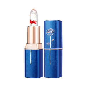 Baume à lèvres DONGNAIER Crystal Flower Jelly, feuille d'or semi-transparente, hydratant, changeant de couleur, anti-transfert, 3,8g, vente en gros - Product Image 5