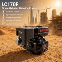 Moteur à essence LC170F haute résistance aux températures pour pompe d'irrigation, pompe à eau, compacteur de plaques, conditions de travail en milieu désertique