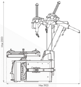 เครื่องถอดยาง <span class=keywords><strong>889N</strong></span> - Product Image 2