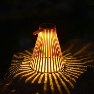 Lampada a Sospensione <span class=keywords><strong>Solare</strong></span> in Rattan Sintetico per Esterni, Impermeabile, con Proiezione LED per Patio, Villa e Portico - Product Image 6