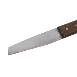 Creatore di scarpe da 4 pollici e coltello da calzolaio con manico in legno per la riparazione della pelle per la lavorazione della pelle - Product Image 6