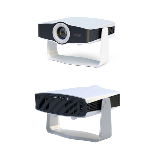 OEM High Brightness 8000 Lumens LED Projector Native 1080P Support 4K 3000:1 Contrast Ratio Android 14 Smart Home Theatre
