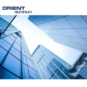 Không khung nhôm kính Rèm tường hệ thống tráng men mặt tiền chi phí cho mỗi mét vuông tòa nhà chọc trời xây dựng vật liệu thủy tinh - Product Image 3