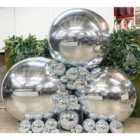 Ballons gonflables de luxe à double couche pour la décoration de la maison, grands ballons brillants pour la publicité