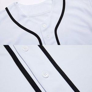 Custom Baseball Jersey Breathable Wholesale Fleece Softball Uniform Loose-Fit Men's Personalized Team Wear - Product Image 4