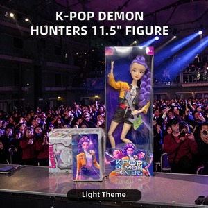 Nouveauté Figurine de collection K-Demon Hunters en PVC 11,5 pouces, modèle articulé à 12 points, corps solide, jouet en boîte, thème lumineux coloré, chanson - Product Image 3