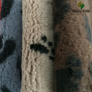 Lit pour animaux de compagnie de haute qualité avec motif de patte, lit sec pour animaux de compagnie - Product Image 2