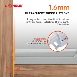 Tủ tủ cảm ứng phát hành bắt từ đẩy tip trên đẩy để mở cửa chốt - Product Image 4