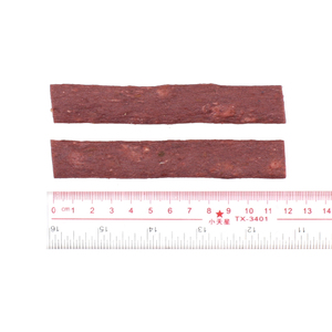 Toptan OEM yabanmersini diş temizleme kollajen şeritler köpek davranır yüksek Protein dilimleri evcil köpek maması aperatifler tedarikçisi 100g özel - Product Image 6