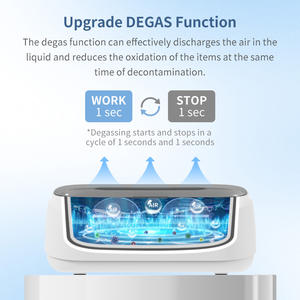 เครื่องทำความสะอาดอัลตราโซนิกแบบดิจิตอล Skymen ODM 550 มล. สำหรับทำความสะอาดแว่นตา แปรงแต่งหน้า อุปกรณ์ทำเล็บ นาฬิกา และเครื่องประดับ - Product Image 2