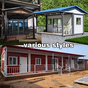 <span class=keywords><strong>Case</strong></span> <span class=keywords><strong>Prefabbricate</strong></span> Casa Mobile Moderna per Resort Balneare e Campeggio Installazione Rapida Tetti a Falde Casetta Modulare Casa Container - Product Image 5