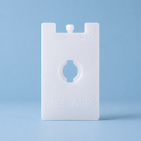 Brique de glace réutilisable en PEHD de 1,2 L moulée par soufflage pour la chaîne du froid, emballage logistique alimentaire et pharmaceutique, OEM