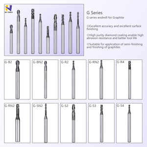 Customizable ODM/OEM 3-Flute 40-Degree Helix AlCrSiN Coated Tungsten Carbide <strong>End</strong> <strong>Mill</strong> <strong>for</strong> Graphite CNC Milling Hongjiang G-S3-E - Product Image 6