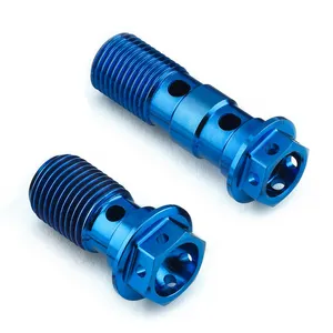 Bu Lông Banjo Đơn M10X(1.00Mm) Thông Số Kỹ Thuật 19Mm Đầu Lục Giác Mặt Bích Lớp 5 Bu Lông Banjo Titan