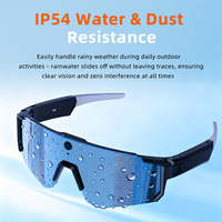 Gafas Inteligentes RONC/OEM con IA, Cámara de 8MP, Grabación de Video, Asistente de IA, Micrófono, Llamadas Telefónicas, Reproductor de Música para Deportes al Aire Libre y Ciclismo