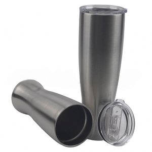 Vaso Térmico de Acero Inoxidable para Auto, 30 oz, Doble Capa, Recto, Aislado, Ecológico, con Tapa, para Camping y Oficina - Product Image 3