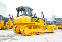 Mesin Penggerak Tanah Konstruksi Canggih China, Crawler Bulldozer SD17-G Dengan Kapasitas Operasi Lereng yang Unggul