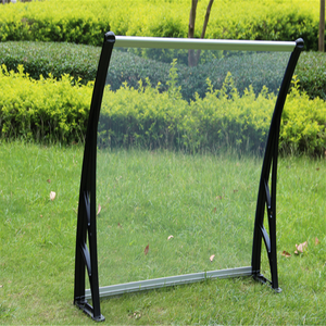Diy Outdoor Raam Luifels Clear Solid Polycarbonaat Dak Sheet Luifel Luifels