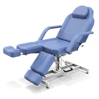 Вращающийся на 360 градусов гидравлический массажный стул kатия для косметологии, регулируемая кровать для салона красоты, кровать для лица, кровать для красоты