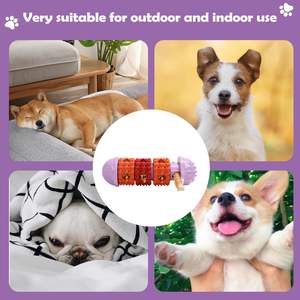 ZMaker 2026 Nouveau Jouet Distributeur de Friandises pour Chien en Caoutchouc, Distributeur Lent Interactif pour Mastication, Jouet Puzzle Anti-Fuite d'Aliments pour Chien - Product Image 6