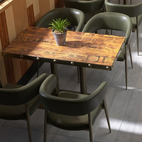 Bancs de café modernes sur mesure, tables et chaises de restauration rapide, ensembles de meubles de café, banquettes de restaurant