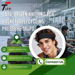 الصين مصنع الجملة مصمم شعار المرأة صالة الألعاب الرياضية عقال مخصص عادي محبوك مع قبضة جافة التثبيط ديبورتيفا - Product Image 6