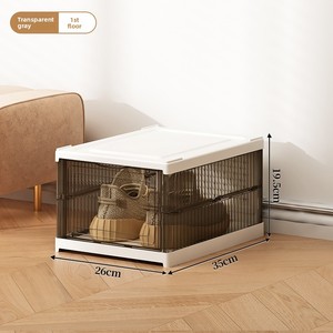 SilverJet Versatile PP+PET <b>Plastic</b> <b>Shoe</b> Storage <b>Rack</b> Modern Simplicity Stackable Foldable Assembly-Free for All <b>Shoe</b> Types - Product Image 4