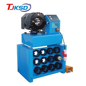 Presse à sertir les flexibles industriels grand diamètre CE P51, moteur 4KW, de 1/4 à 2,5 pouces, pour atelier de réparation d'équipements lourds - Product Image 4