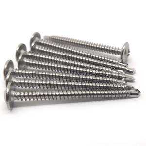 Tornillos de chapa de acero inoxidable Phillips Drive #10X1-3/8 "Tornillos autoperforantes de cabeza de armazón - Product Image 2