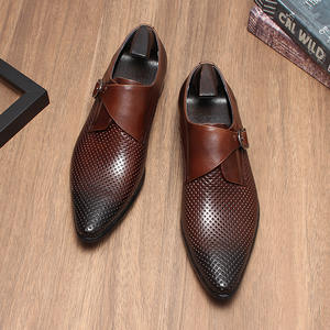 Zapatos de Vestir Formales de Invierno para Hombre, de Alta Calidad, Transpirables, con Cordones, Hechos a Mano, con Diseño de Madera, para Negocios y Bodas - Product Image 2