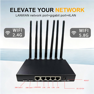 Router Inalámbrico <span class=keywords><strong>5G</strong></span> X75 X62 con Ranuras para Tarjeta SIM, 7 Antenas, AX3000 WiFi6, Openwrt, <span class=keywords><strong>5G</strong></span> NR Mesh - Product Image 4