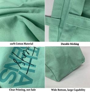 Hot Selling Heavy-Weight Oversized Cotton Canvas Tote <b>Bag</b> Shoulder Strap Customized Logo Design Promotional Advertising <b>Gifting</b> - Product Image 3