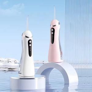 Irrigateur Oral 3 Modes de Nettoyage Portable Rechargeable Étanche IPX6 Fil <span class=keywords><strong>Dentaire</strong></span> Jet de Blanchiment des Dents - Product Image 1