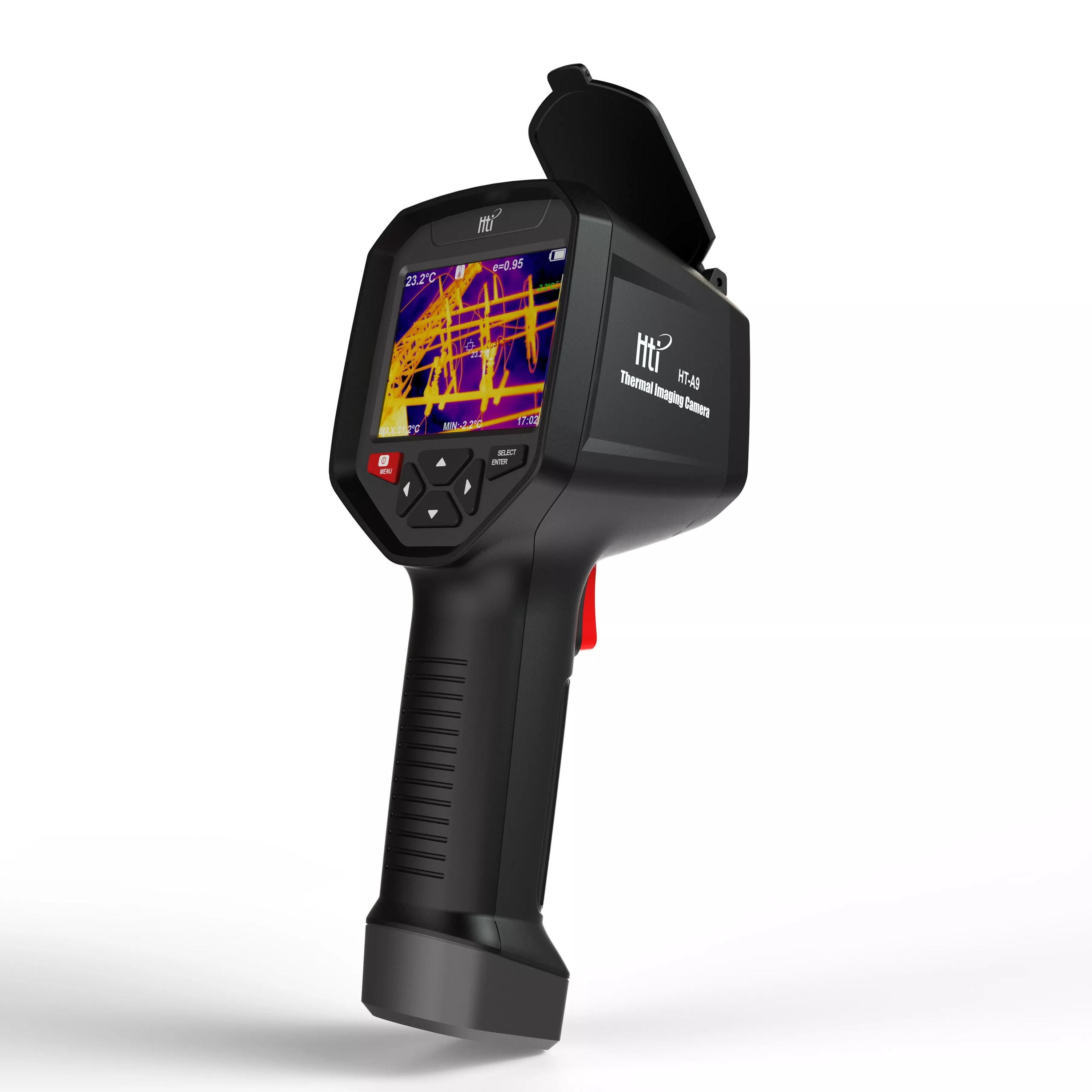WIFI Infrared Thermal Imager IR HT-A9 USB Handheld Rechargeable Imaging Camera Electrical Pipe Floor Test Temp AutoTracking