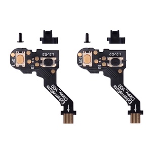 ชุดอุปกรณ์ EXtremeRate Click Hair Trigger ปุ่มไหล่แบบกำหนดเอง, สายเคเบิล Flashshot Trigger Stop Flex สำหรับคอนโทรลเลอร์ PS5 - Product Image 1