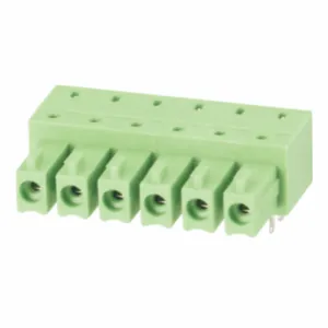 Best Selling WANJIE 3.5mm 3.81mm pitch Plug-in Terminal Block connector WJ15EDGA