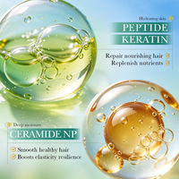 Masque capillaire à la kératine et aux peptides 200ml SADOER Masque capillaire nourrissant Shampooing