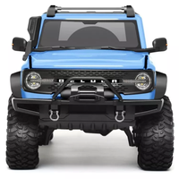 Voiture RC tout-terrain électrique rechargeable 4x4 haute vitesse, modèle réduit 1:10, simulation de voiture de montagne