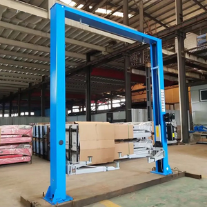 Harga pabrik 4/5/6/7/8 Ton mobil Gantry Lift Manual Unlock mobil <span class=keywords><strong>Hoist</strong></span> lantai bening dua tiang mesin Angkat Mobil - Product Image 3
