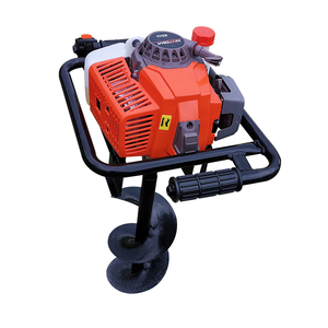 HOTOKA Tarière thermique 62 cm³ <span class=keywords><strong>à</strong></span> essence, moteur 2 temps, pour creuser <span class=keywords><strong>des</strong></span> <span class=keywords><strong>trous</strong></span> de poteaux/clôtures et planter <span class=keywords><strong>des</strong></span> arbres - Product Image 3