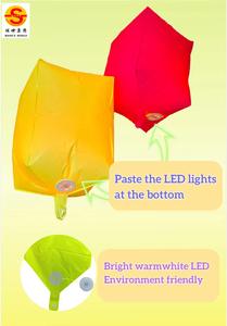 Piccolo libro rosso su Internet celebrità a forma di palloncino digitale Kongming Sky lanterna per il Festival nuova illuminazione per le vacanze - Product Image 3