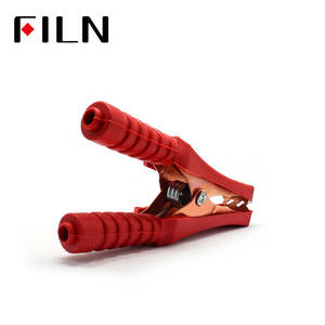 110mm 100A 절연 황금 도금 전원 충전 자동차 밴 배터리 클램프 엘리게이터 클램프 - Product Image 5