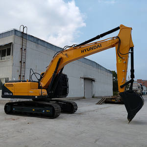 Excavadoras usadas en buen estado Hyundai 220LC-9S Excavadoras hidráulicas originales coreanas Equipo pesado original coreano de segunda mano - Product Image 5