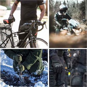 Gant tactique dur à écran tactile Sport de plein air cyclisme Paintball chasse gants complets - Product Image 6