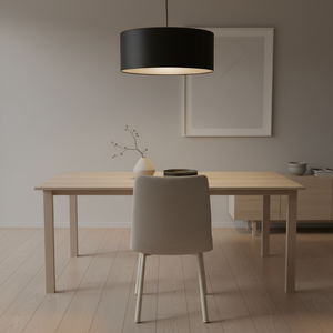 Ensemble <span class=keywords><strong>de</strong></span> table à manger scandinave moderne avec <span class=keywords><strong>6</strong></span> <span class=keywords><strong>chaises</strong></span> inclinables <span class=keywords><strong>en</strong></span> <span class=keywords><strong>tissu</strong></span> lin pour villa, mobilier <span class=keywords><strong>de</strong></span> maison - Product Image 3