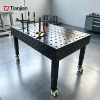Station de soudage 3D D28 de marque TJ, équipement complet avec accessoires de fixation, lignes de soudage industrielles, garantie 2 ans, directement de l'usine