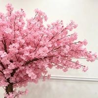 Arbre de cerisier artificiel rose personnalisé en soie, écologique et durable, pour mariage, remise de diplôme, Noël, Saint-Valentin