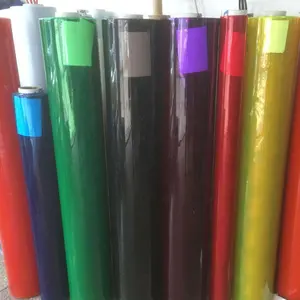 Color Plastic Pvc Film Transparent Film